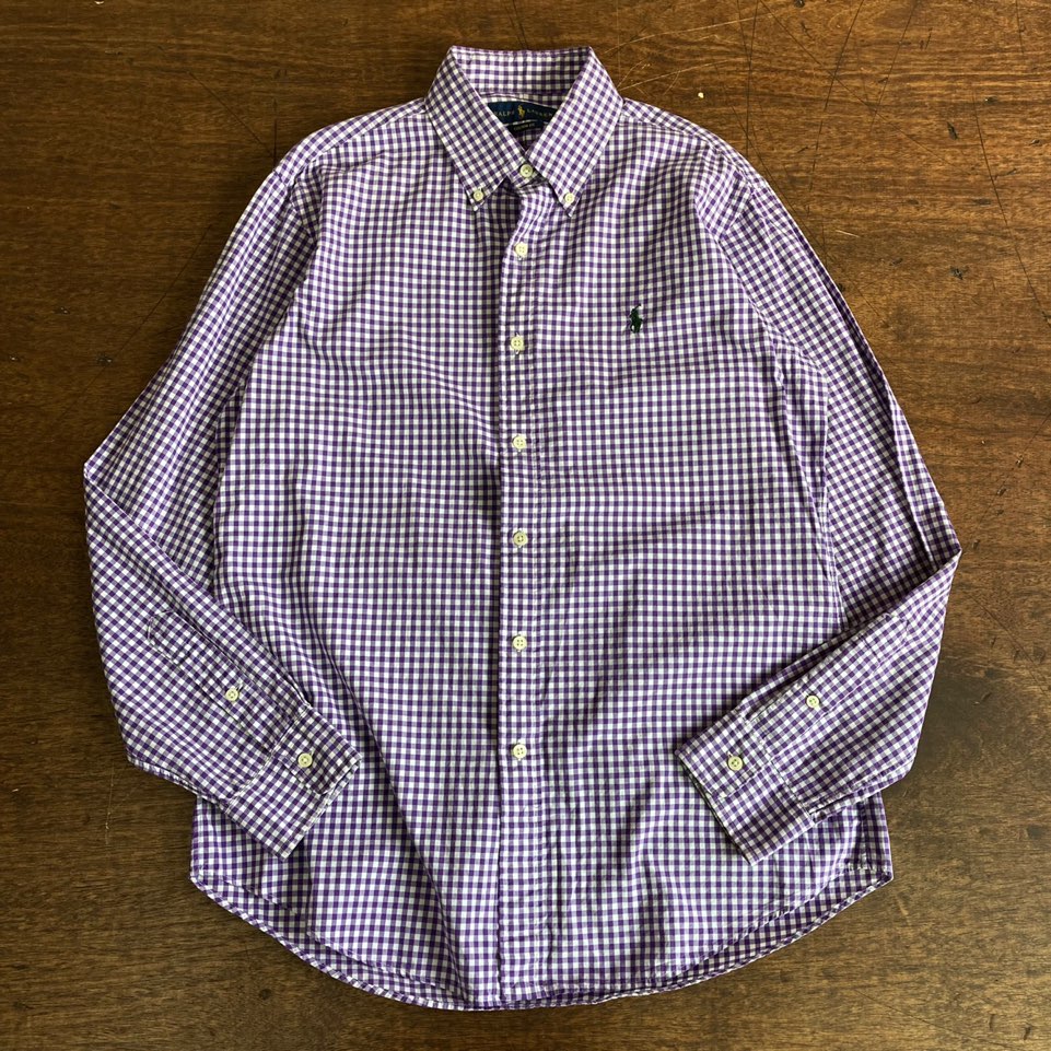 Purple Gingham Shirt | vlr.eng.br